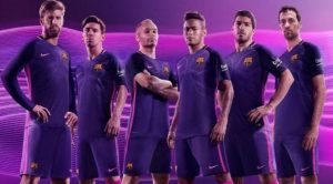 Warna Ungu Akan Hiasi Kostum Tandang Barcelona Musim 2016-2017