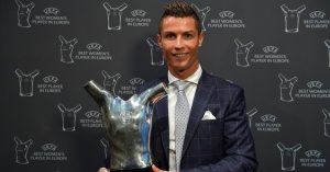 Ronaldo meraih penghargaan The Best Player in Europe