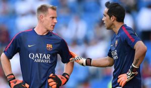 Ter Stegen Pasang Badan Tentang Kartu Merah Claudio Bravo