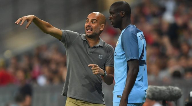 Alasan Guardiola Tidak Masukan Yaya Toure Dalam List Pemain